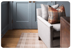 Choosing rugs in Madison, Wisconsin, requires thought about material, shape, design, and color.