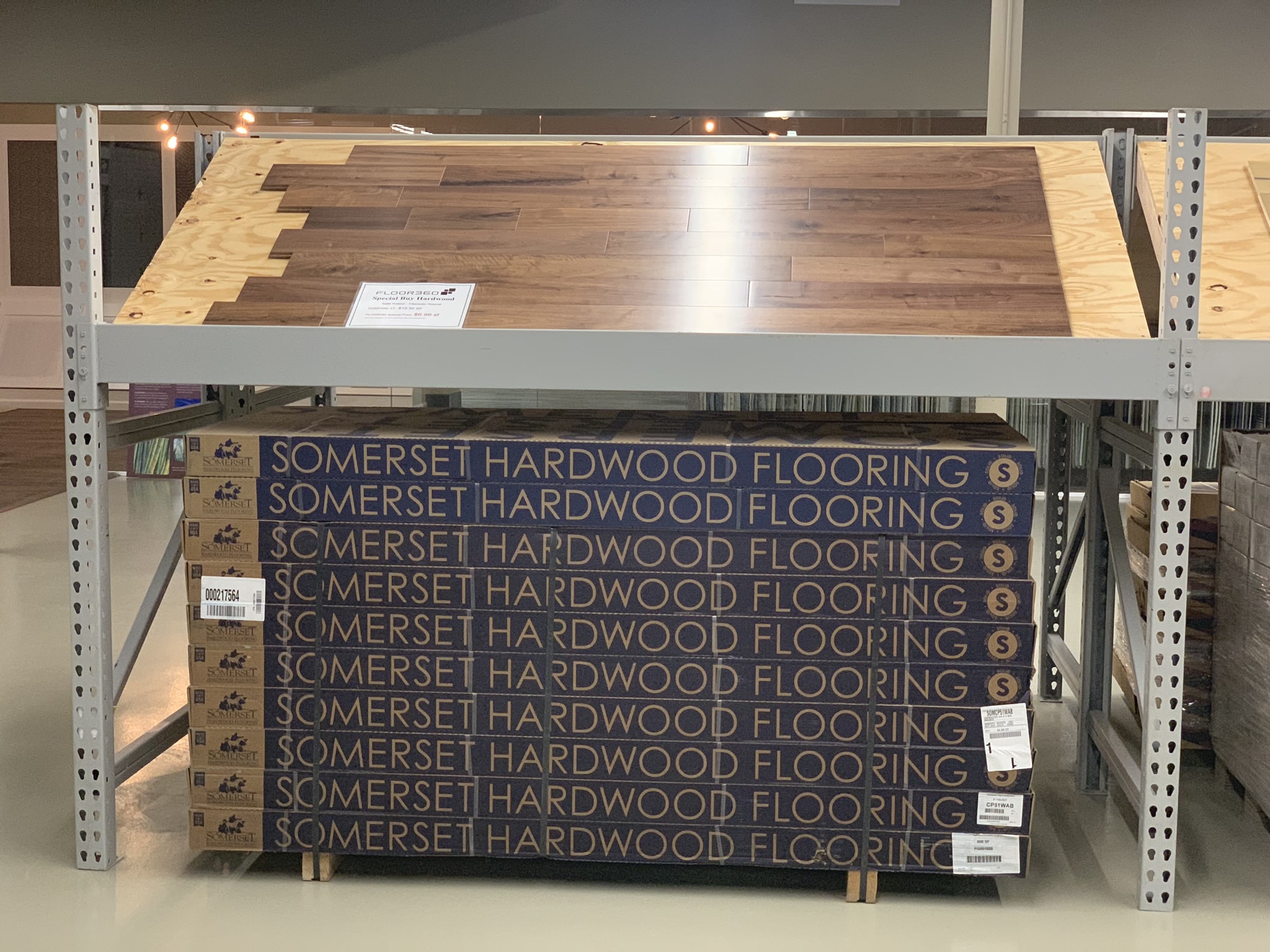 in stock hardwood flooring