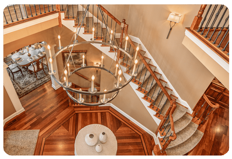 cheetah pattern carpet stair runner