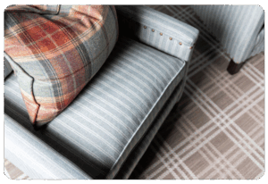 Cozy carpet in a Madison, Wisconsin, living room with flooring installed by FLOOR360.