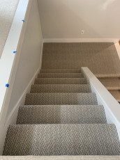 stairway carpeting runner