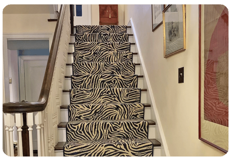 Animal Print Stairs Rugs