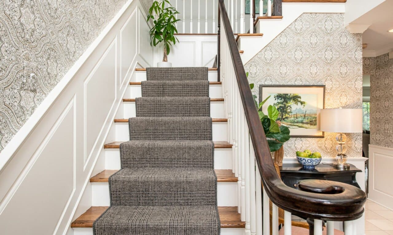 Installation of the Month – Plaid Stair Runner