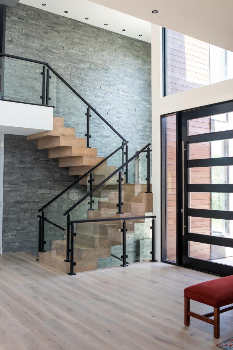 hardwood flooring entry way