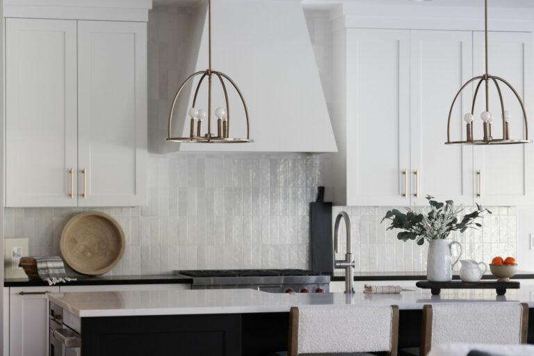 rectangle tile vertical installation backsplash