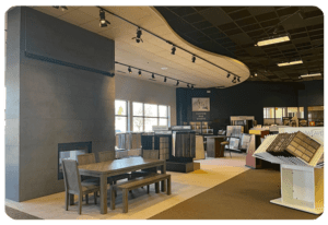 The design showroom at our flooring store in Madison, WI, is where your design project will get its start!