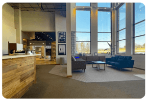 The design showroom at our flooring store in Madison, WI, is where your design project will get its start!