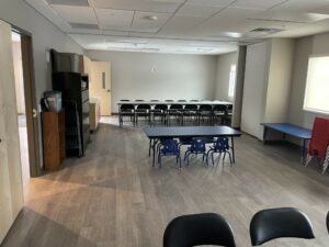 Cafeteria Wooden Vinyl Flooring