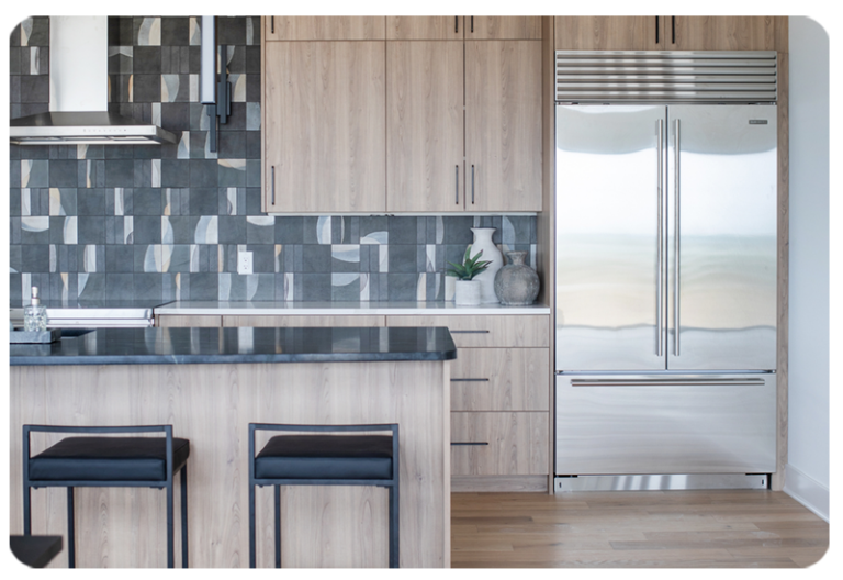 handmade tile kitchen backsplash