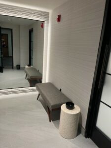 Lobby Wall & Tile Flooring