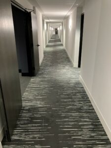 Hallway Custom Carpet Flooring