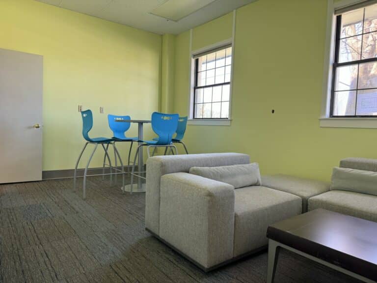 carpet tile flooring non-profit meeting room