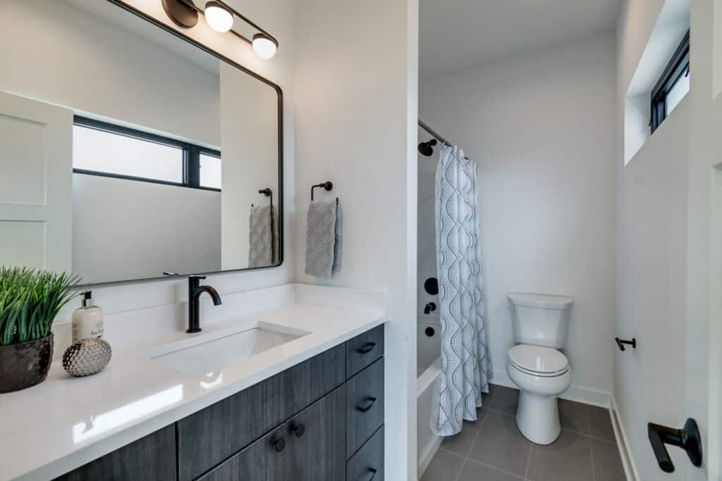 bathroom tile floor