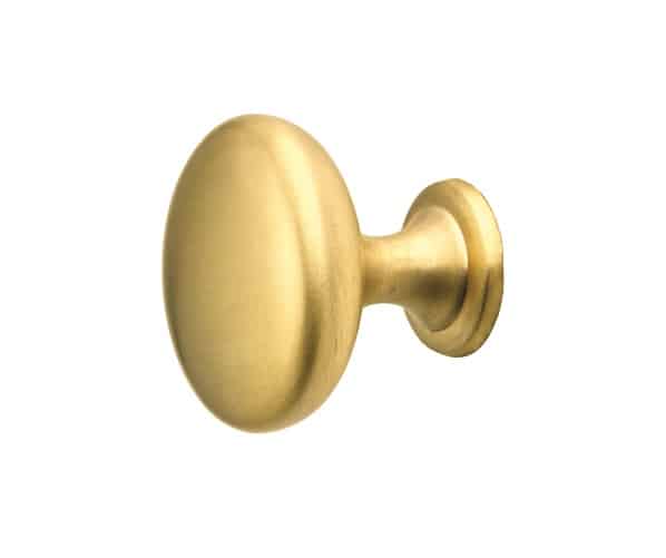 gold round cabinet pull
