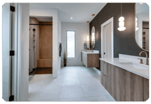 Flooring options like luxury vinyl plank, engineered hardwood, and ceramic tile available at FLOOR360, your Madison, Wisconsin, flooring supply store.