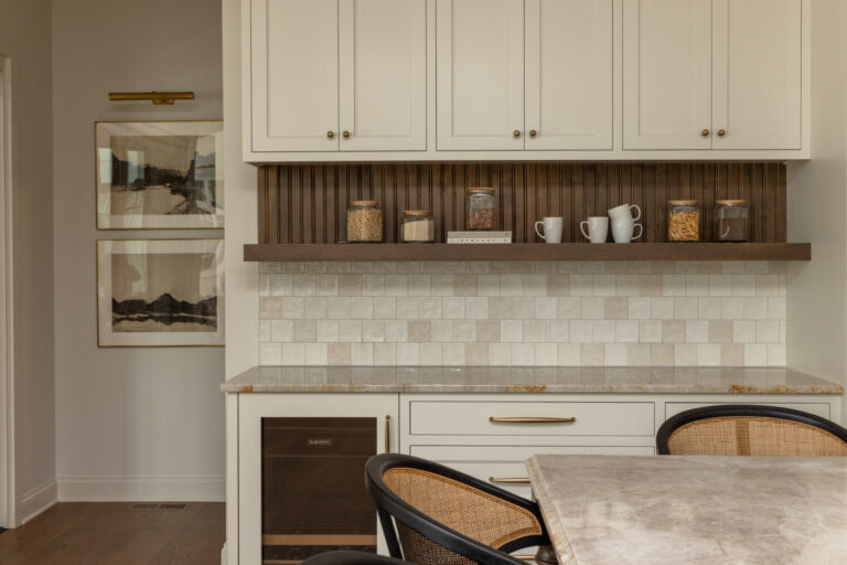 kitchen cabinet tile backsplash cream zellige tile